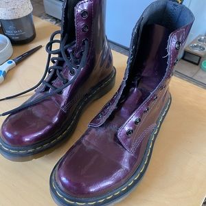 Faux leather Dr. Martens